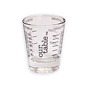 Our Table&trade; Mini Measuring Cup in Clear/Black