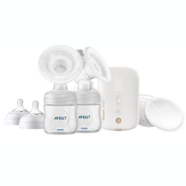 Catastrofe vuilnis ethisch Philips Avent Electric Double Breast Pump in White with Travel Bag | Bed  Bath & Beyond
