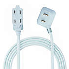 Alternate image 6 for Globe Electric Designer Series 9-Foot 3-Outlet Fabric Extension Cord in Mint