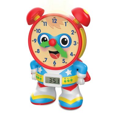 The Learning Journey Super Telly Teaching Time Clock. View a larger version of this product image.