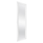 Alternate image 4 for Simply Essential&trade; 50-Inch x 14.5-Inch Rectangular Over-the-Door Mirror in White
