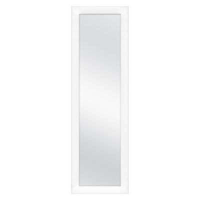 Simply Essential&trade; 50-Inch x 14.5-Inch Rectangular Over-the-Door Mirror in White