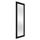 Alternate image 7 for Simply Essential&trade; 50-Inch x 14.5-Inch Rectangular Over-the-Door Mirror in Black