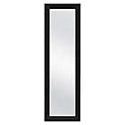 Alternate image 0 for Simply Essential&trade; 50-Inch x 14.5-Inch Rectangular Over-the-Door Mirror in Black
