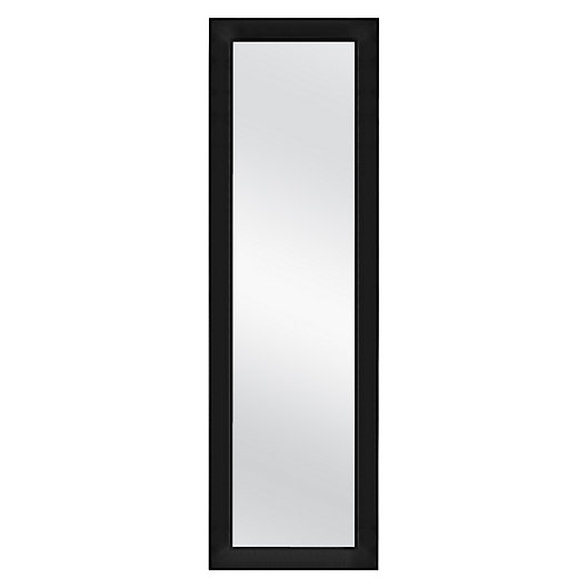 Alternate image 1 for Simply Essential™ 52-Inch x 16-Inch Rectangular Over-the-Door Mirror