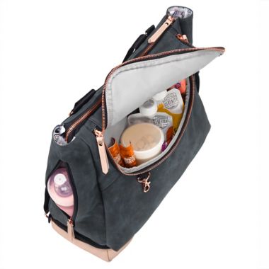Petunia Pickle Bottom&reg; Pivot Diaper Backpack in Indigo. View a larger version of this product image.