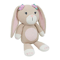 Living Textiles Belle Bunny Whimsical Knit Plush Toy