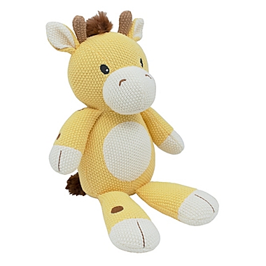 Living Textiles Noah Giraffe Knit Toy. View a larger version of this product image.