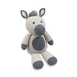 Living Textiles Zac Zebra Whimsical Knit Plush Toy