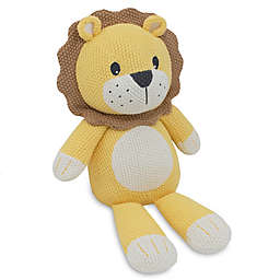 Living Textiles Leo Lion Whimsical Cotton Knit Toy