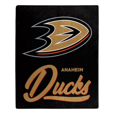 NHL Anaheim Ducks Signature Raschel Throw Blanket