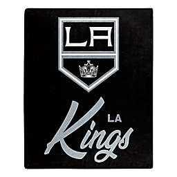 NHL Los Angeles Kings Signature Raschel Throw Blanket