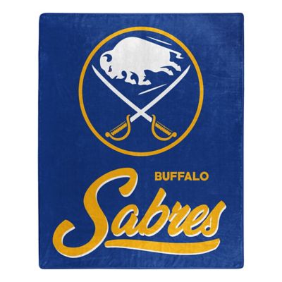 NHL Buffalo Sabres Signature Raschel Throw Blanket