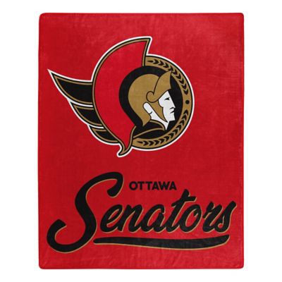 NHL Ottawa Senators Signature Raschel Throw Blanket