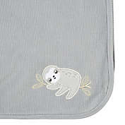 Just Born&reg; 2-Pack Sloth Thermal Blankets in Grey