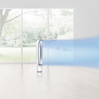 Dyson Air Multiplier&trade; AM07 40-Inch Bladeless Tower Fan in White/Silver. View a larger version of this product image.