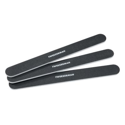 Tweezerman&reg; Professional Nail Files in Black (Set of 3)
