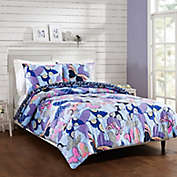 Details about   Living Quarters Twin XL Down Alternative Comforter Pink Butterflies 