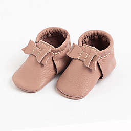 Freshly Picked The First Pair Bow Moccasins in Mauve