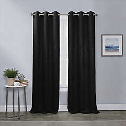 Artesia 84-Inch Grommet 98% Blackout Window Curtain Panel in Tuxedo (Single)