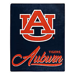 Auburn University "Signature" Raschel Throw Blanket