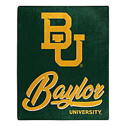 Baylor University "Signature" Raschel Throw Blanket