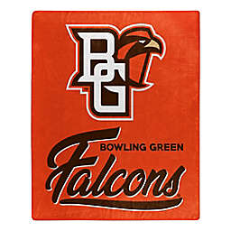 Bowling Green State University "Signature" Raschel Throw Blanket