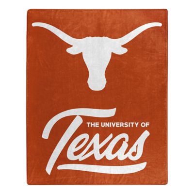 University of Texas Longhorns College Team Fleece Fabric Throw 