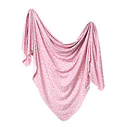 Copper Pearl™ Lucy Knit Swaddle Blanket in Pink