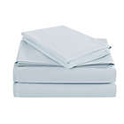 Alternate image 2 for Simply Essential&trade; Truly Soft&trade; Microfiber Full Solid Sheet Set in Blue