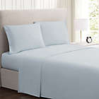 Alternate image 1 for Simply Essential&trade; Truly Soft&trade; Microfiber Full Solid Sheet Set in Blue