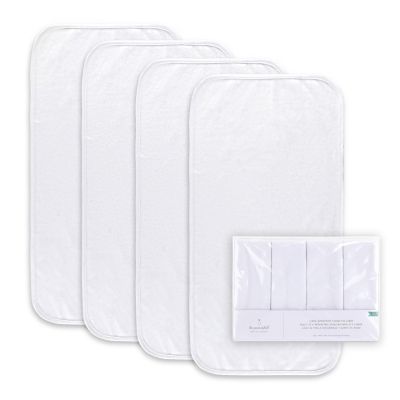 The Peanutshell&trade; 4-Pack Waterproof Changing Pad Liners in White