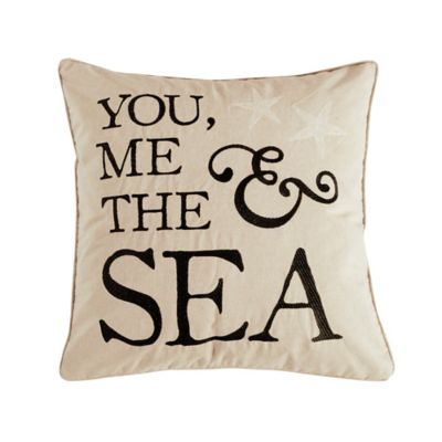 Levtex Home Cerralvo "You Me Sea" Throw Pillow