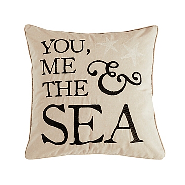 Levtex Home Cerralvo &quot;You Me Sea&quot; Throw Pillow. View a larger version of this product image.