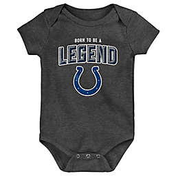 NFL® Indianapolis Colts Be A Legend Short Sleeve Bodysuit in Charcoal Grey