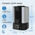 Alternate image 6 for Lasko&reg; SlumberBreeze&trade; 2-in-1 Personal Fan with White Noise in Black