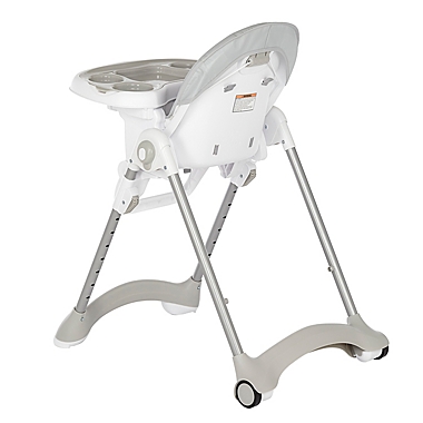 Dream on Me Solid Times High Chair in Grey. View a larger version of this product image.