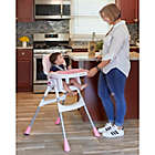 Alternate image 2 for Dream on Me Table Talk 2-in-1 Portable High Chair in Pink