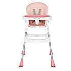 Alternate image 0 for Dream on Me Table Talk 2-in-1 Portable High Chair in Pink