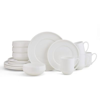 Tabletops Unlimited® Monarque Bone China 16-Piece Dinnerware Set 