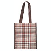 ACT Plaid Small Reusable Tote Bag