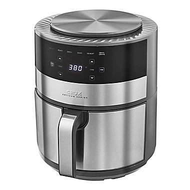 CRUX&reg; Artisan Series 4.6 qt. Air Fryer with Touchscreen in Grey. View a larger version of this product image.