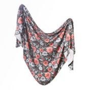 Copper Pearl&trade; Poppy Knit Swaddle Blanket in Brown