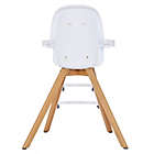 Alternate image 6 for Evolur Zoodle 3-in-1 High Chair  and  Booster Feeding Chair in Light Grey