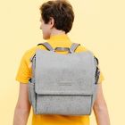 Alternate image 8 for Petunia Pickle Bottom&reg; Love Mickey Boxy Backpack Diaper Bag in Grey