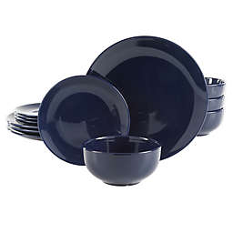 Simply Essential&trade; Coupe 12-Piece Dinnerware Set in Navy