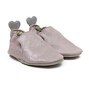 Robeez&reg; Shimmer Casual Shoe in Pearl Pink