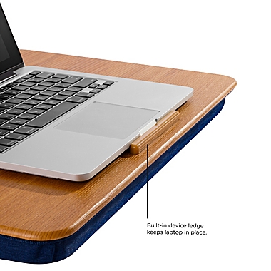 Simply Essential&trade; Adjustable Lap Desk in Natural Woodgrain. View a larger version of this product image.
