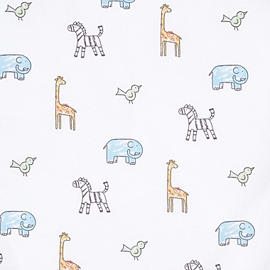 aden + anais&reg; Jungle Jammin Comfort Knit Swaddle Blanket in Grey<br />. View a larger version of this product image.