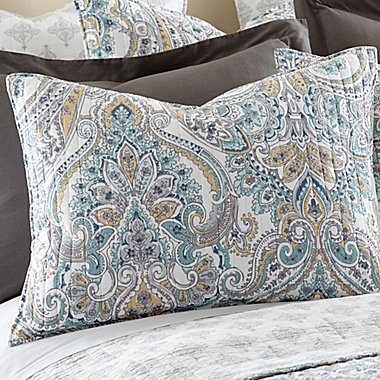 Levtex Home Rome 3-Piece Reversible Ful/Queen Quilt Set in Grey. View a larger version of this product image.